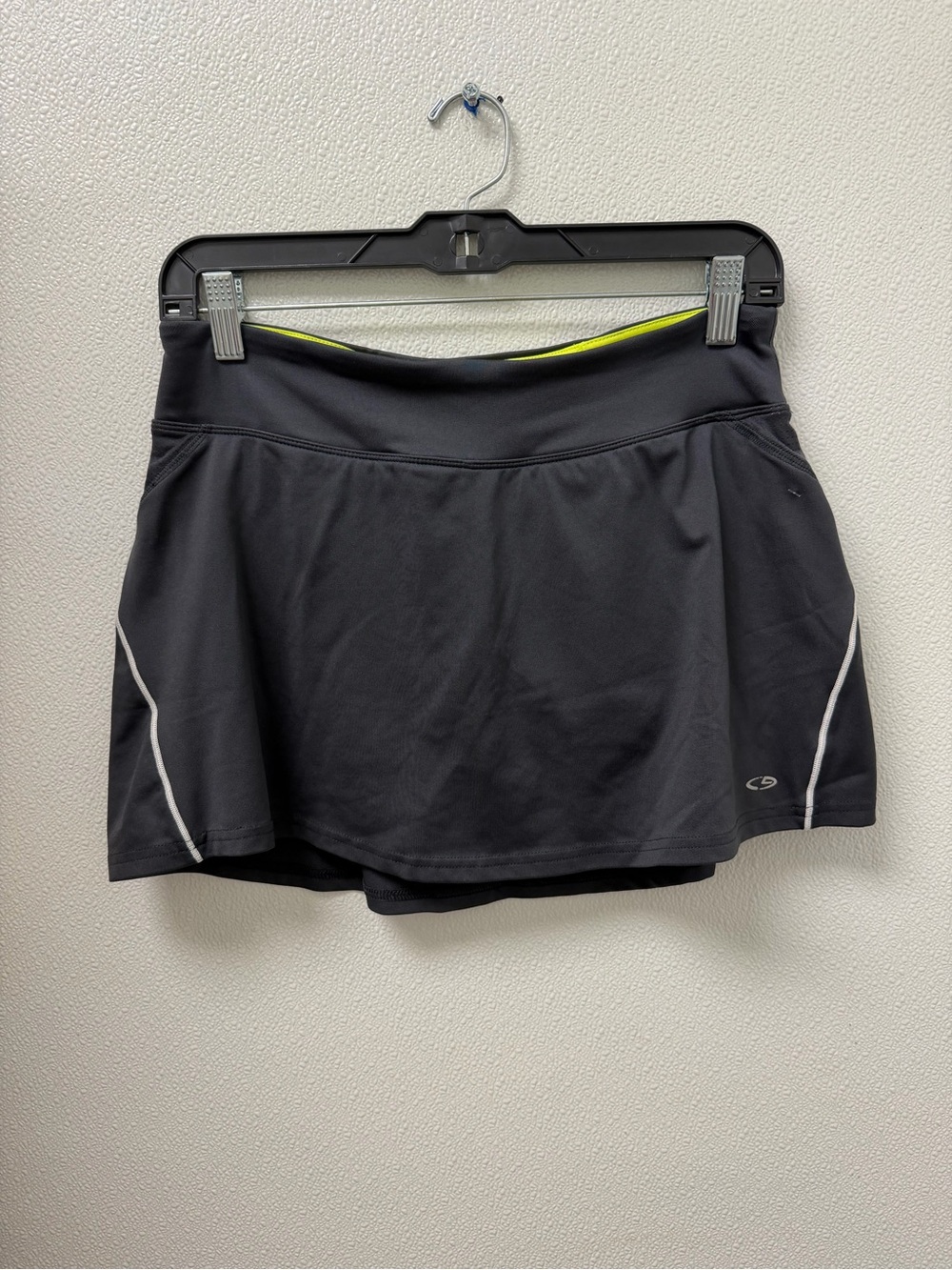 Women’s Black Athletic Skort with Built-In Shorts